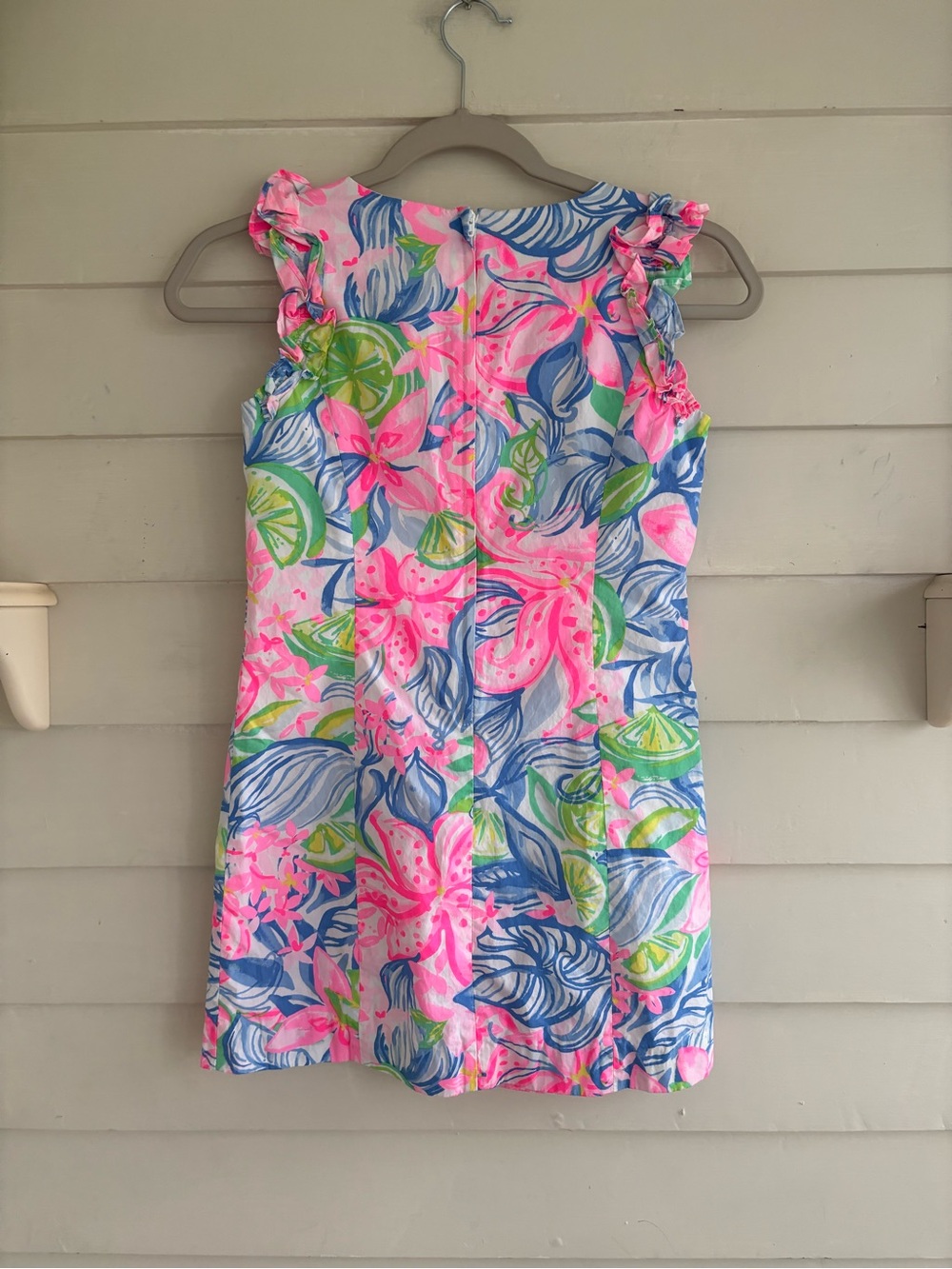 Lilly Pulitzer Mini Steffi Shift Dress Havana Cocktail Girl’s Size 10 - Picture 10 of 14